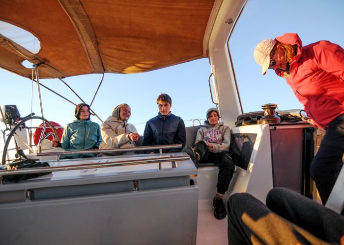 Rejs dla dzieci z edukacji domowej szkół MMS